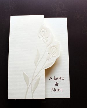 TARJETA DE BODA 621 - PAQUETE 25 UNID 621-paquete
