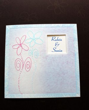 TARJETA DE BODA 787 - PAQUETE 25 UNID 787-paquete
