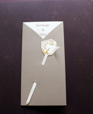 TARJETA DE BODA 822 - PAQUETE 25 UNID 822-paquete