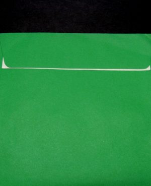 SOBRE CUADRADO 165 x 165 COLOR VERDE NAVIDAD - CAJA  250 UNID sobres-visual-mail-color-verde-navidad-caja