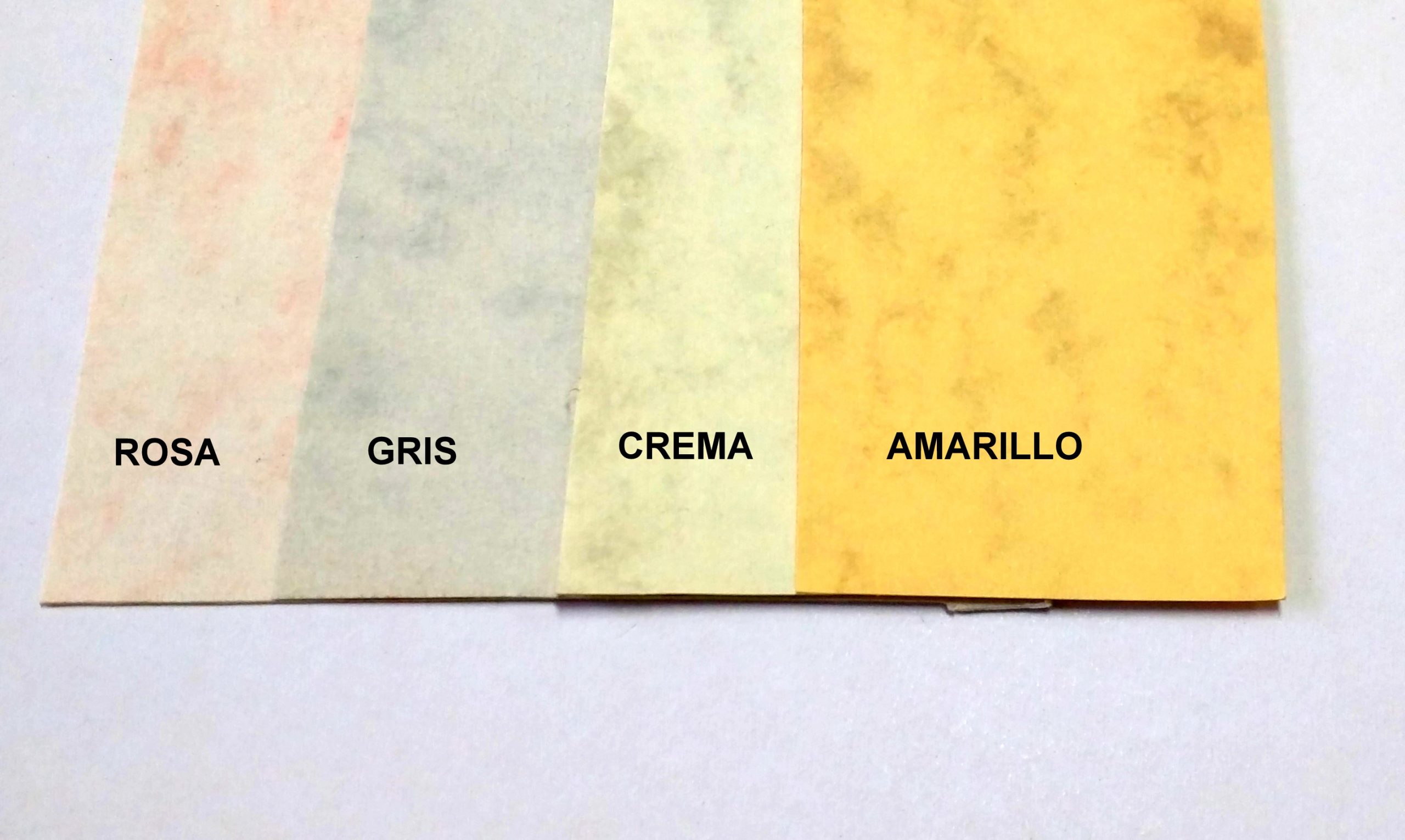 COLORES CARTULINA MARMOLEADA